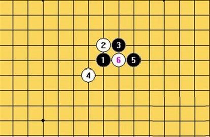 五子棋开局6步必胜下法-五子棋开局六步必胜技巧图解