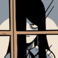 卡在窗户上的女孩儿