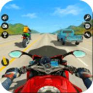 摩托车手公路赛