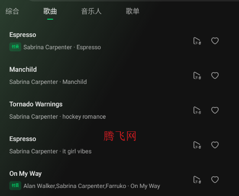 汽水音乐比亚迪车机版-播放音乐