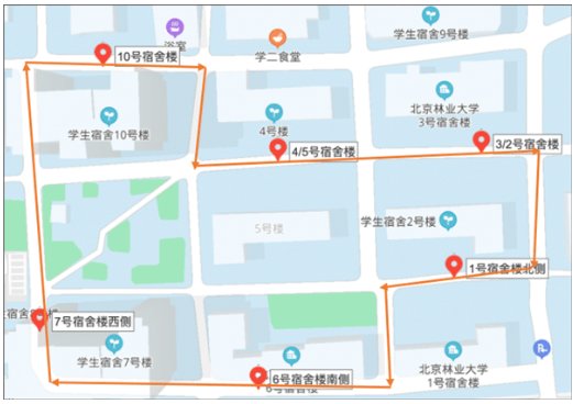 运动世界校园版-西区路线图