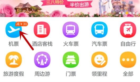 飞猪旅行极速版-机票选项