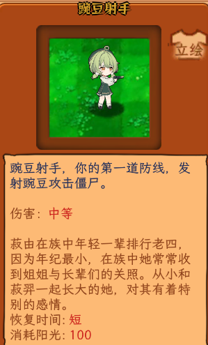 植物娘大战僵尸